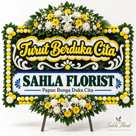 Papan Bunga Duka Madiun